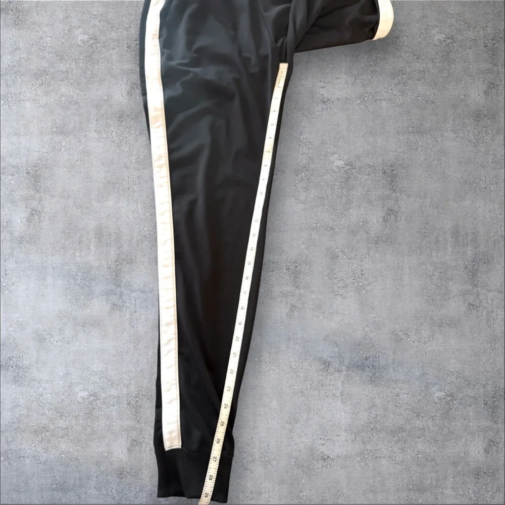 NIKE Sportswear Track Pants Women’s Small Black White Stripe 850452-010